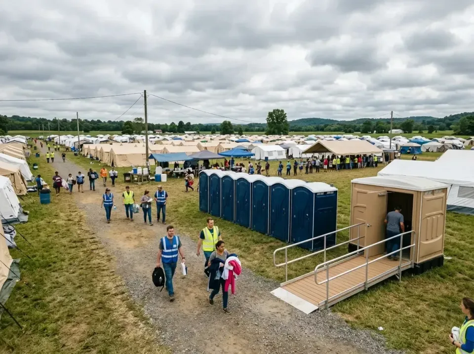 disaster-relief-camp-restrooms-010 — frequently asked questions, Dumpster & Portable Bathrooms Rental in Seven Fields, PA